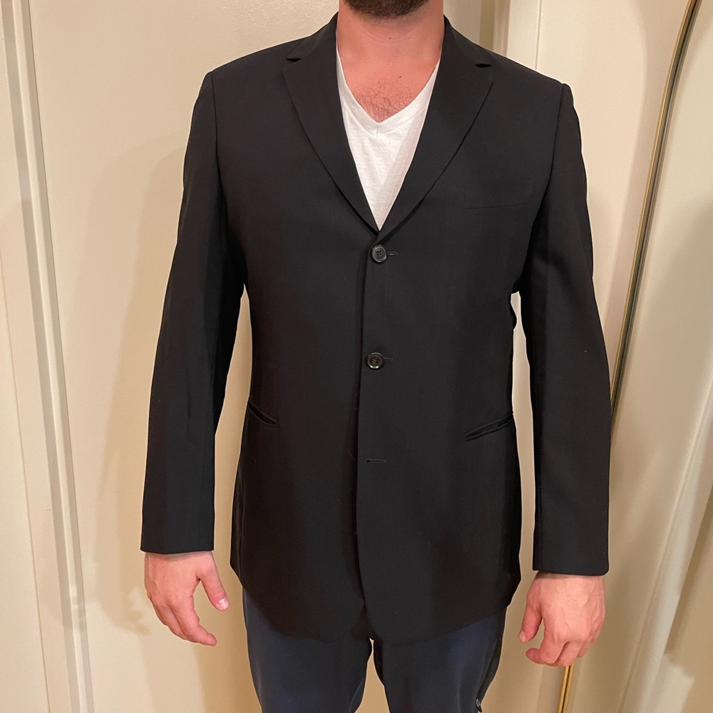 Hugo Boss - mens 3 button Black Suit